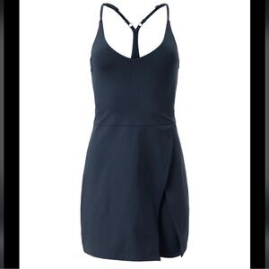 Girlfriend Collective Anna Strappy Dress With Shorts Size Medium